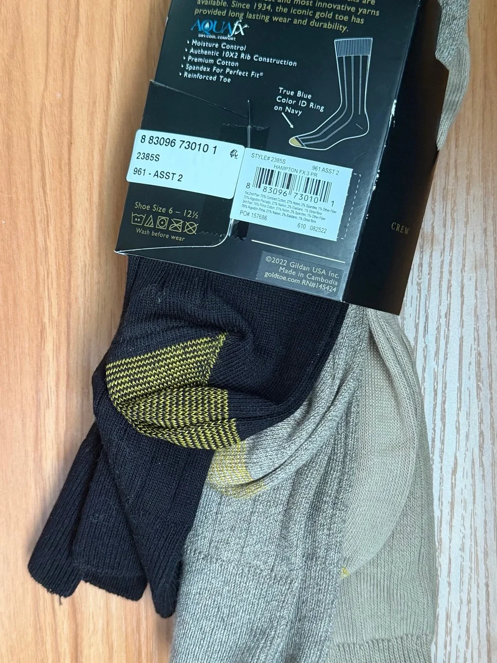 3-Pack Gold Toe Hampton Socks